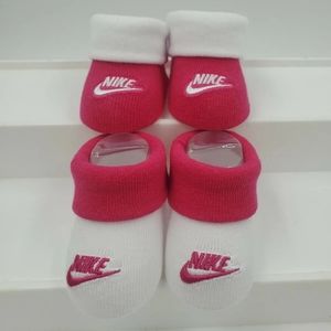 2 Pair Nike Baby Girls Booties